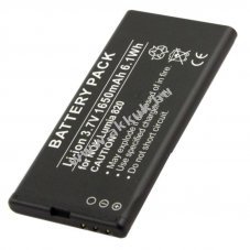 Helyettes�t� akku Nokia Lumia 820 1650mAh Li-Ion