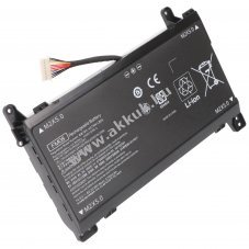 Helyettest akku HSTNN-LB8A 14,6V 5300mAh Li-ion