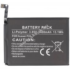 Helyettes�t� akku Huawei P20 Lite HB366481ECW 3,85V 3000mAh Li-Polymer