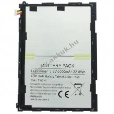 Helyettest akku Samsung Galaxy Tab A 9.7 3,8V 6000mAh Li-Polymer