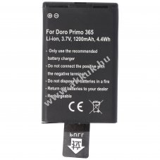 Helyettes�t� akku Doro Primo 365 Skylink Duos 3,7V 1300mAh Li-Ion