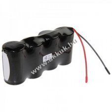 Helyettes�t� akku Saft akkupakk F1x4 VT D (g�li�t) akku 4,8V k�bellel ipari NiCd