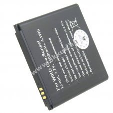 Helyettes�t� akku Wiko Sunset Sunset 2 Sunny Goa mobiltelefon 3,7V 1100-1200mAh Li-Ion