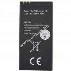 Helyettes�t� akku Microsoft BV-T5A 3,8V 2220mAh Li-Ion