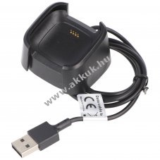 USB t�lt�k�bel Fitbit Versa 2 k�sz�l�k, t�lt�adapter Fitbit Versa 2 okos�r�