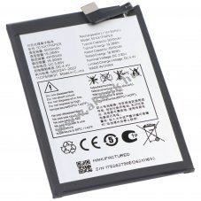 Helyettes�t� akku mobiltelefon TCL 50 NXTPAPER be�p�tett 3,85V 5010mAh 19,29Wh Li-Polymer