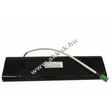 Helyettes�t� akku orvostechnikai Hellige Cardiotest EK53 21,6V 1,3Ah 254x22x68mm 0,95kg Ni-Cd