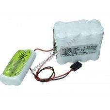 Helyettes�t� akku NC Pfrimmer Nutromat S/SX 12V 0,6Ah orvostechnikai 63x53x54mm 218g