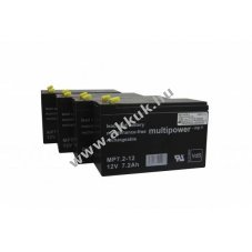 Helyettes�t� akku Maquet Alphamaquet 1150.01A1 orvostechnikai 4x12V 7,0Ah �lom-savas