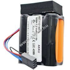 Helyettes�t� akku Dr�ger Oxylog 2000 8411599 7,2V 1,1Ah orvostechnikai NiMH