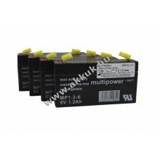 Stiegelmeyer Vitano Sicuro Plus AG300 akkuegys�g 4x6V1,2Ah orvostechnikai �lom