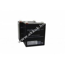 Multipower akkuegys�g Marc Horn Edelstahllifter ESMH01001-00409 2x12V 5,0Ah orvostechnikai �lom