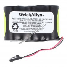 Helyettes�t� akku Welch Allyn 72250 3,6V 1,8Ah NiMH