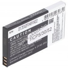 Helyettest akku Emporia AK-RL1 V1.0 VF1C RL1 3,7V 800mAh Li-ion
