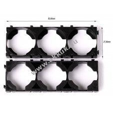 Keeppower t�vtart� h�rom cell�hoz 26mm (26650, 26500)