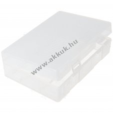 Soshine AccuSafe 26650 t�rol�doboz 4db �tl�tsz� PP m�anyag 71,2mm