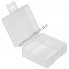 Soshine m�anyag t�rol�doboz 2x 18350 akkumul�torhoz �tl�tsz�