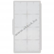 Keeppower M2 t�rol�doboz 2x18650 (v�dett) vagy 4x18350/16340, max.70mm bels�, akkuk n�lk�l, m�anyag