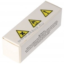 Kartonb�l k�sz�lt v�d�doboz, pontosan illeszkedik 1 db 21700 akku