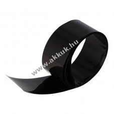 PVC zsugorcs� 32mm x 0,05mm fekete 1m 21