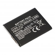 Helyettes�t� akku Alcatel One Touch 536 CAB3120000C1 3,7V 700mAh Li-ion