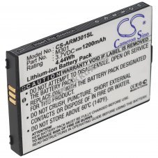 Helyettes�t� akku mobiltelefon AURO M301 MyPhone 8920 8920 Mark 8920TV Mark Pro 3,7V 1200mAh Li-Ion