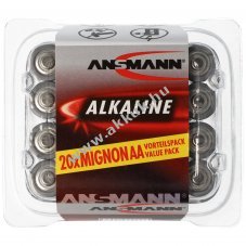 Ansmann RED alk�li AA 1,5V 20db/csomag