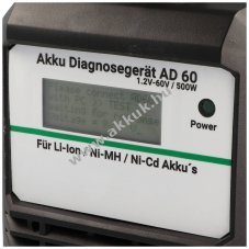 Akku Power AD60 akku-analiz�l� 1,2V-60,0V 450W (max.500W)