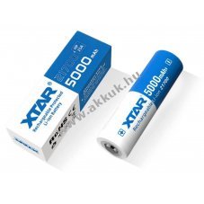 XTAR 21700-HP Li-Ion akku 3,6V 5000mAh PCB v�delemmel