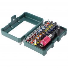 Eredeti Metabo Bit-Box Bit-Set SP 32db/csomag 6.26700 gyorscser�l�adapter 65mm