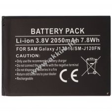 Helyettes�t� akku Samsung Galaxy J1 2016 SM-J120FN 3,8V 1920mAh Li-Ion