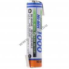 Panasonic BK-4HGAE HR-4U AAA (Micro) ipari akku 1,2V 1000mAh NiMH