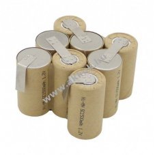 Helyettes�t� akku Metabo 72252045000 szersz�mg�p 9,6V 2000mAh NiMH
