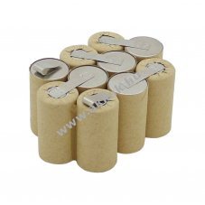 Helyettes�t� akku szersz�mg�p Metabo 6.25452 625452 12V 2000mAh NiMH