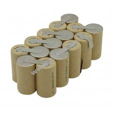 Helyettes�t� akku szersz�mg�p Ferm CDA1053 18V 3000mAh 1db/csomag NiMH
