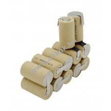 Helyettes�t� akku Alpha-Tools akkupakk ASE 14,4 14,4V 2,0Ah szersz�mg�p NiMH