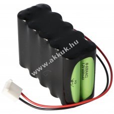 Akkumed orvostechnikai akku 12V 600mAh Fresenius Argus 400 NiCd