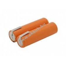 Helyettes�t� akku hajv�g� 2,4V 1500mAh forrf�l Philips 138 10609 NiMH
