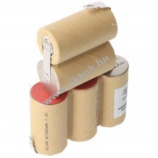 Helyettes�t� akku Kirby porsz�v� 6,0V 1500mAh 1db/csomag NiMH