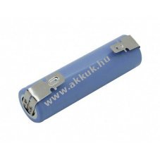 Helyettes�t� akku porsz�v� 3,7V 2200mAh Faston +6,3mm/-4,8mm 18x65mm 43g Li-Ion