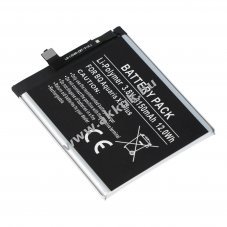 Helyettes�t� akku BQ Aquaris X5 Plus mobiltelefon 3,8V 3150mAh Li-Polymer