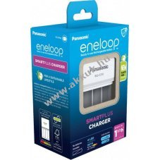 Eneloop Smartplus univerz�lis AA/AAA t�lt� akkuk n�lk�l 4 hely NiMH