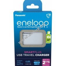 Eneloop univerz�lis akku t�lt� AA/AAA 4db t�lt�hely USB-C k�bel 1db/csomag NiMH