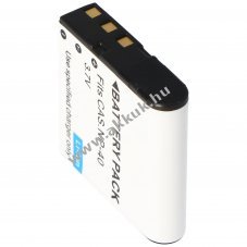 Helyettes�t� akku Casio Exilim EX-Z1050 NP-40 3,7V 1230-1300mAh f�nyk�pez�g�p Li-Ion