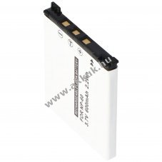Helyettest akku Casio NP-60 3,7V 550mAh Li-Ion