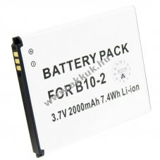 Helyettes�t� akku mobiltelefon Caterpillar CAT B15 B10-2 3,7V 2000mAh Li-Ion