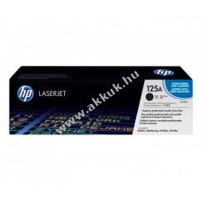 Eredeti HP l�zertoner CB540A fekete 2200 oldal nyomtat�