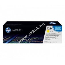 Eredeti HP l�zertoner CB542A s�rga 1400 oldal nyomtat�