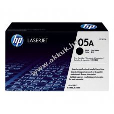 Eredeti HP nyomtat� l�zertoner CE505A fekete 2300 oldal