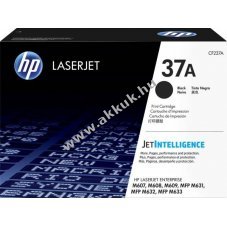 Eredeti HP l�zertoner CF237A fekete 11000 oldal nyomtat�
